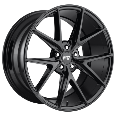 Niche 1PC M119 MISANO – 20X10 – 5X120 – 40 mm – GLOSS BLACK