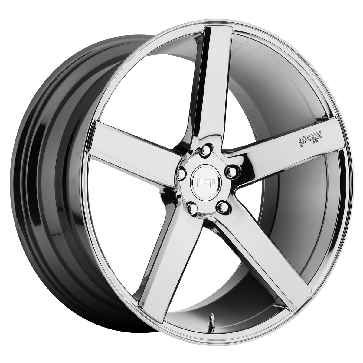 Niche 1PC M132 MILAN – 20X8.5 – 5X112 – 34 mm – CHROME PLATED
