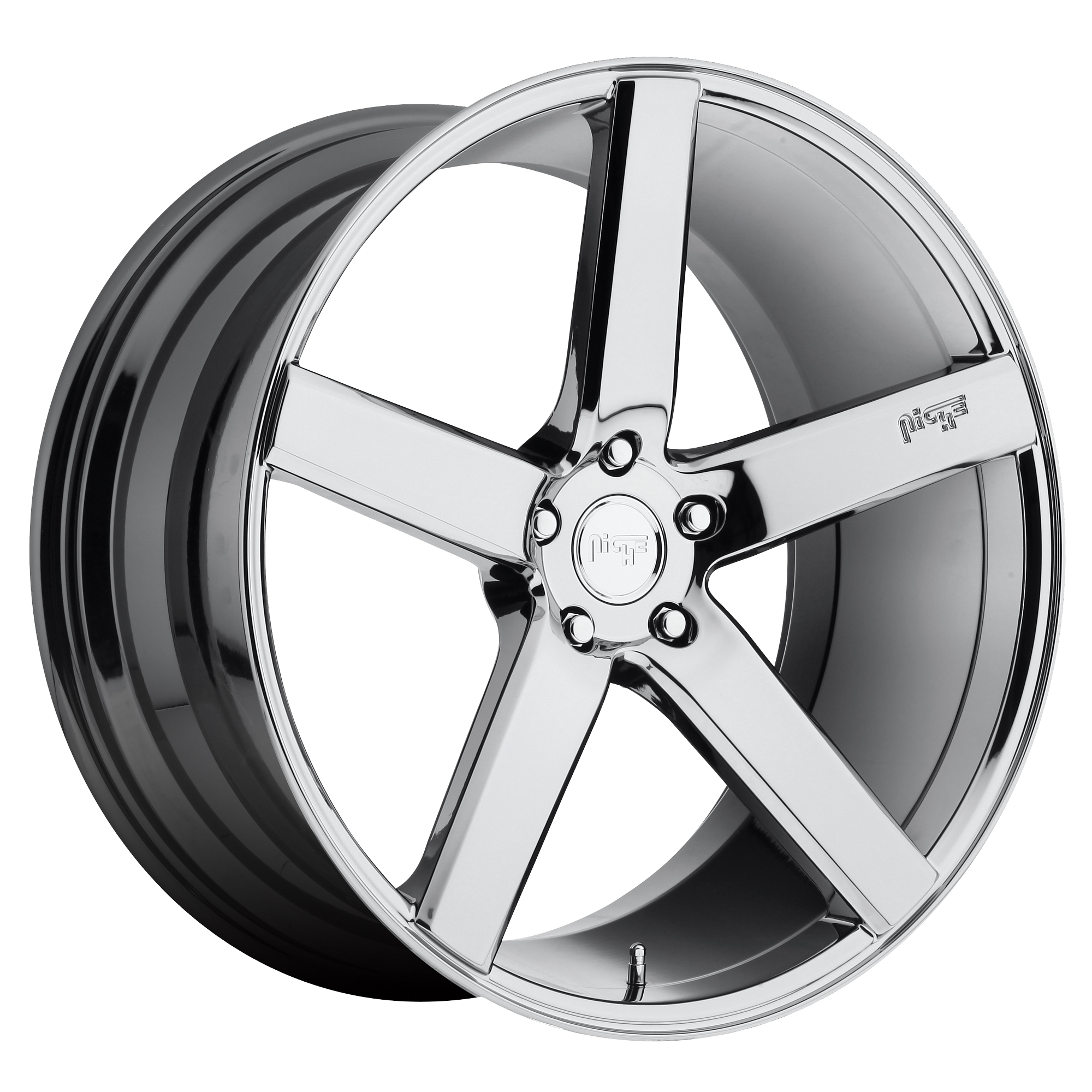 Niche 1PC M132 MILAN – 20X8.5 – 5X114.3 – 35 mm – CHROME PLATED