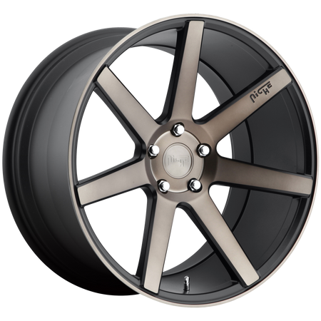 Niche 1PC M150 VERONA – 19X8.5 – 5X112 – 34 mm – MATTE BLACK MACHINED