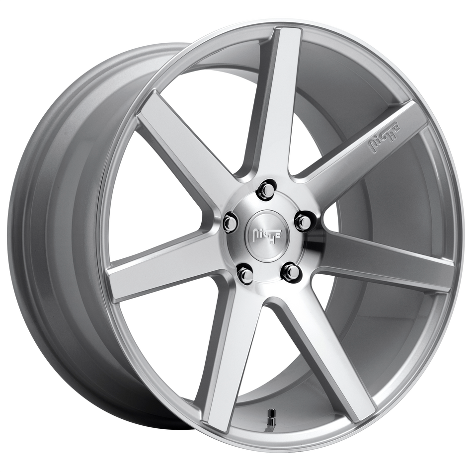 Niche 1PC M179 VERONA – 19X8.5 – 5X114.3 – 35 mm – GLOSS SILVER MACHINED