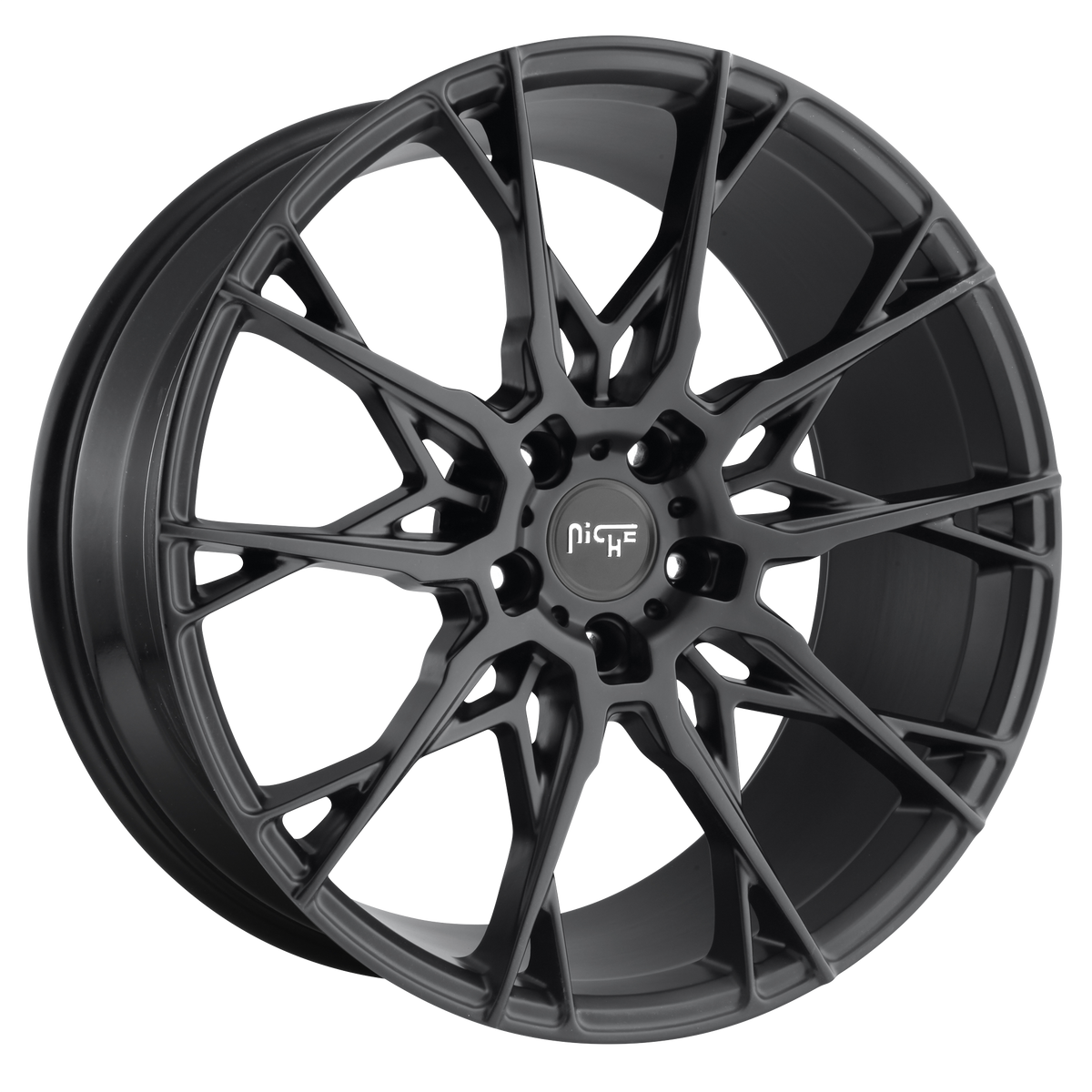 Niche 1PC M183 STACCATO – 20X9 – 5X114.3 – 35 mm – MATTE BLACK