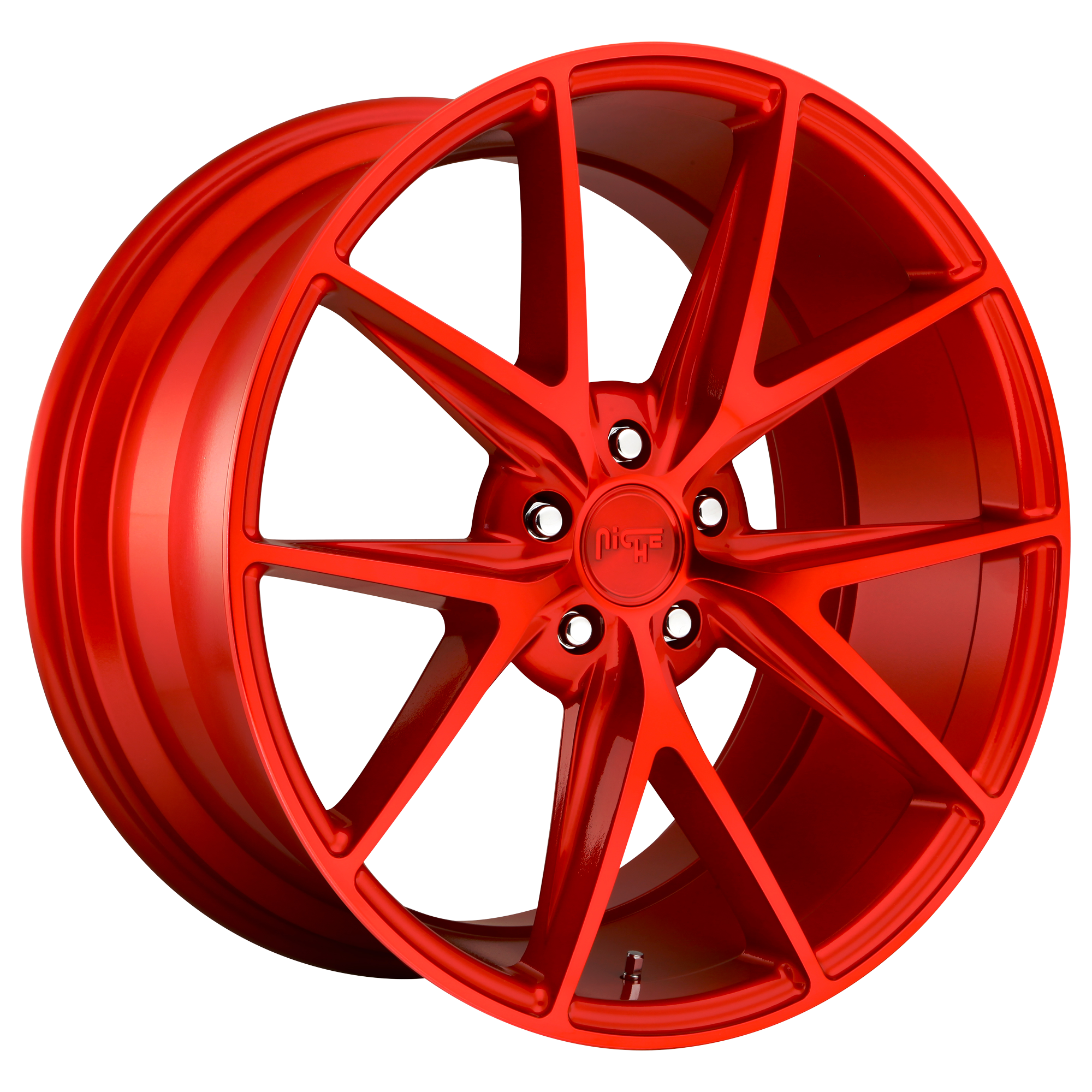 Niche 1PC M186 MISANO – 19X8.5 – 5X120 – 35 mm – CANDY RED