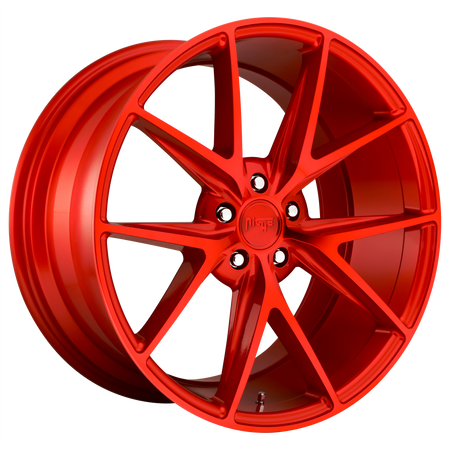 Niche 1PC M186 MISANO – 19X8.5 – 5X120 – 35 mm – CANDY RED