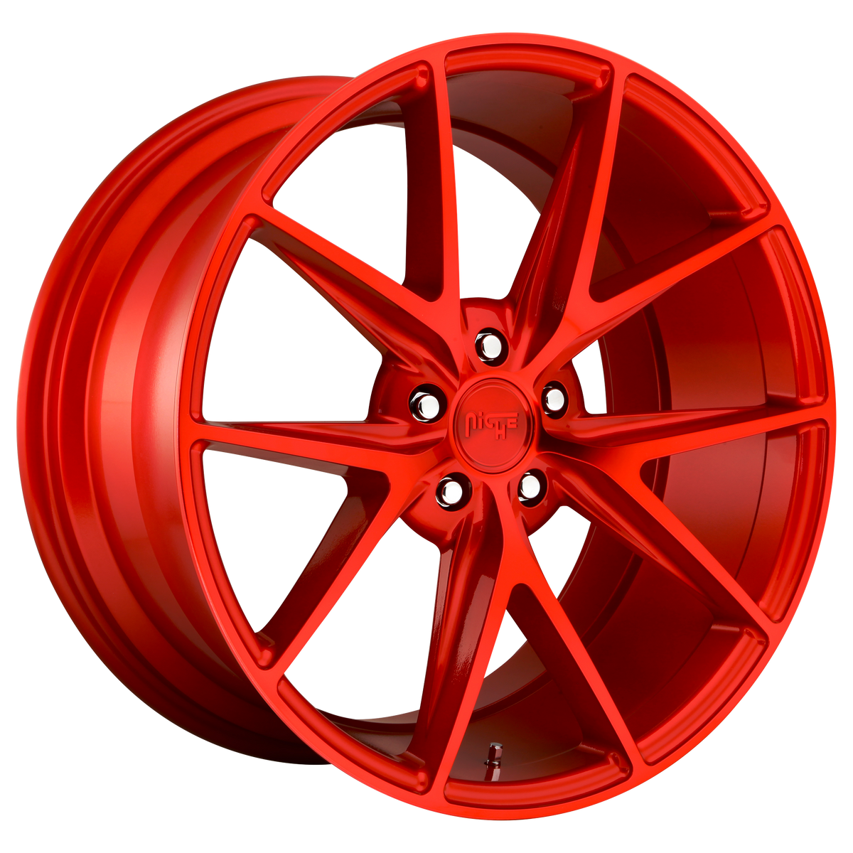 Niche 1PC M186 MISANO – 20X10 – 5X120 – 40 mm – CANDY RED