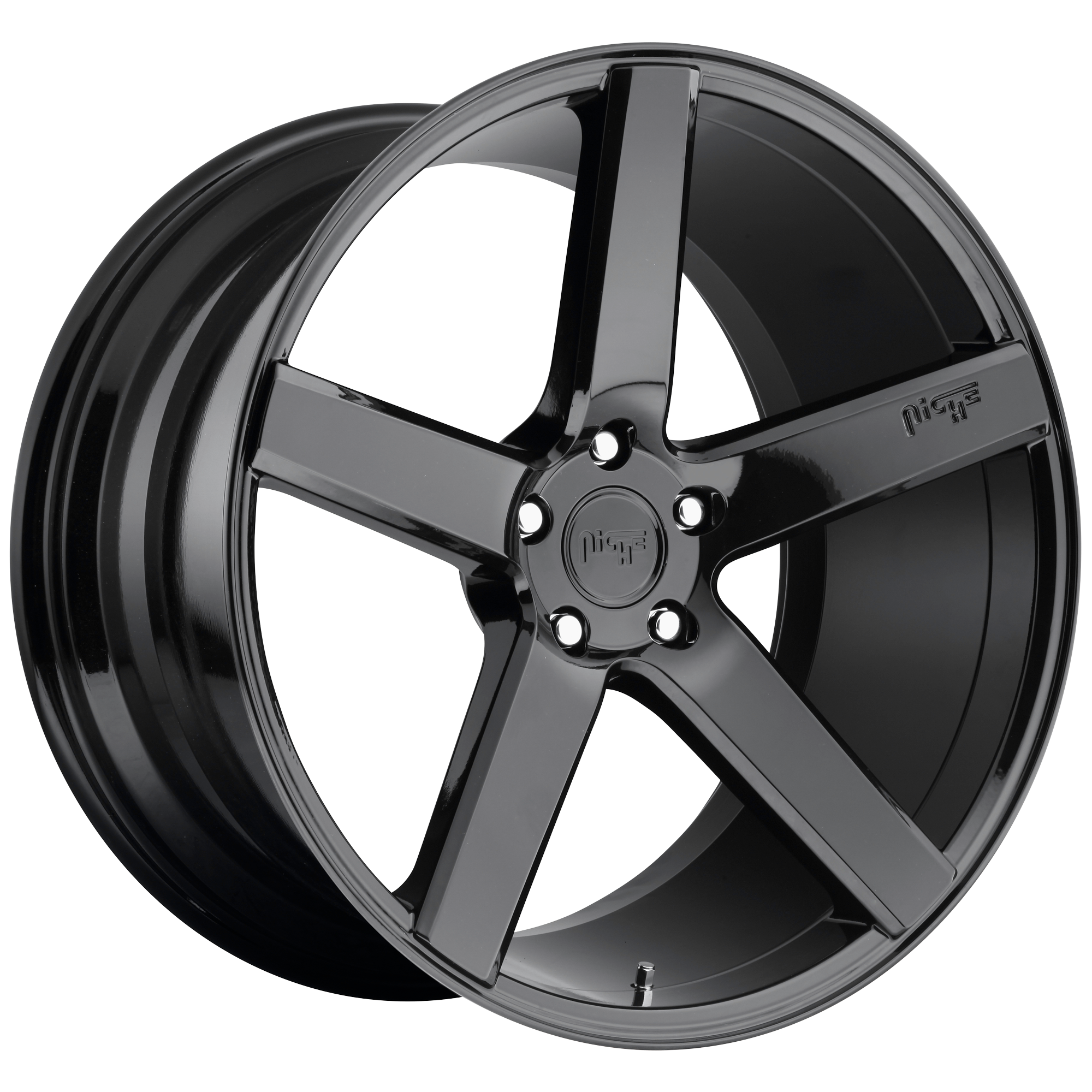 Niche 1PC M188 MILAN – 22X10 – 5X127 – 35 mm – GLOSS BLACK