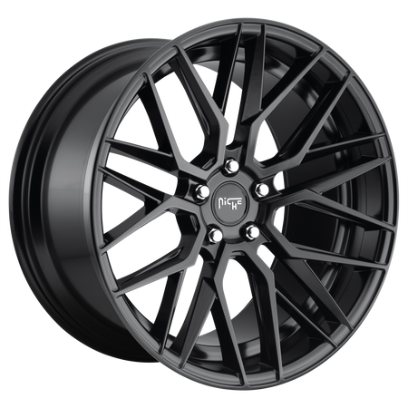 Niche 1PC M190 GAMMA – 19X8.5 – 5X120 – 35 mm – MATTE BLACK