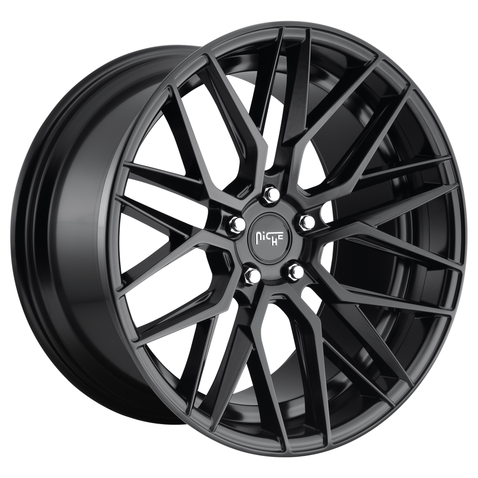 Niche 1PC M190 GAMMA – 18X8 – 5X114.3 – 40 mm – MATTE BLACK