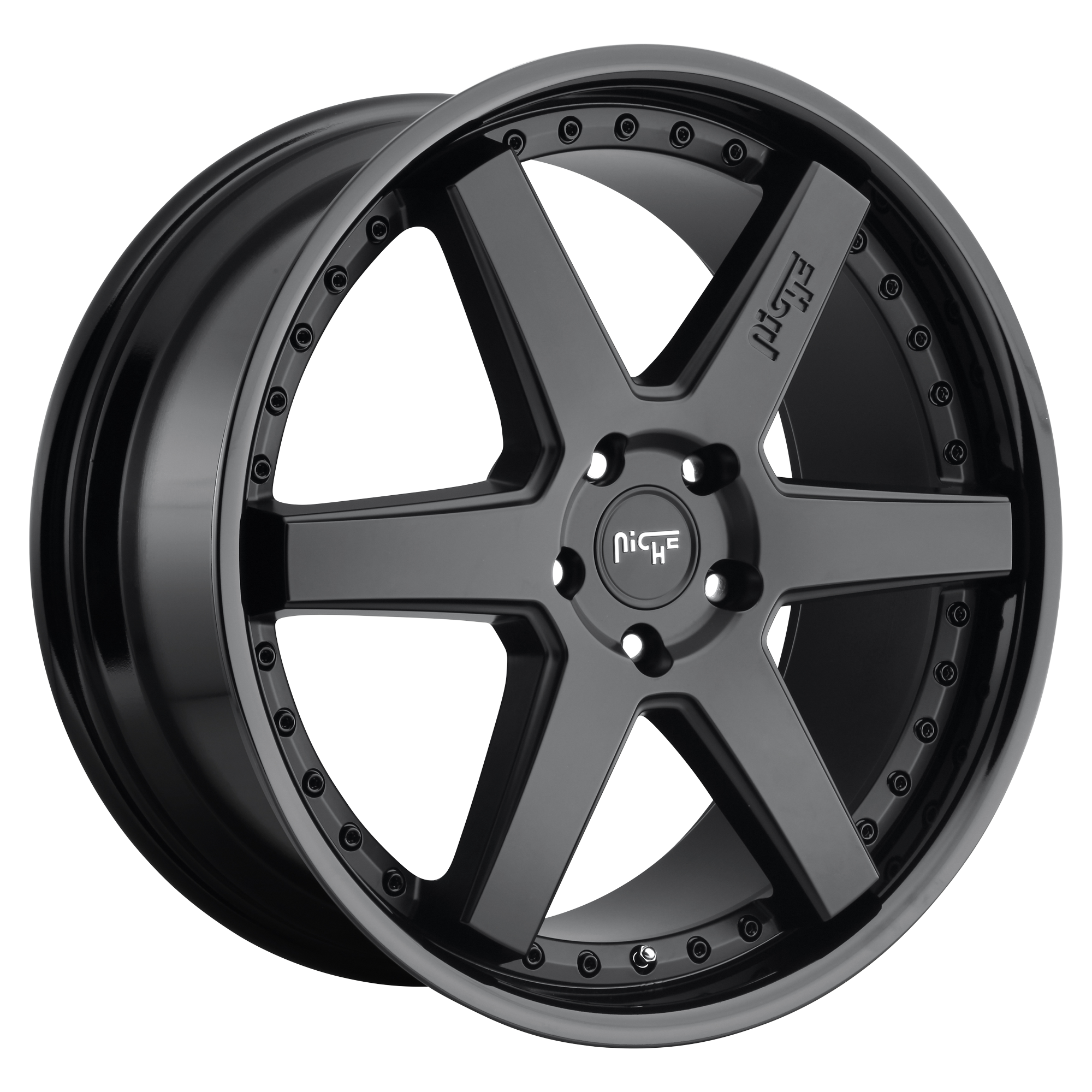 Niche 1PC M192 ALTAIR – 20X10.5 – 5X114.3 – 40 mm – GLOSS BLACK MATTE BLACK