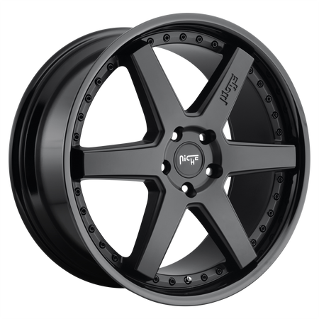 Niche 1PC M192 ALTAIR – 18X9.5 – 5X120 – 35 mm – GLOSS BLACK MATTE BLACK