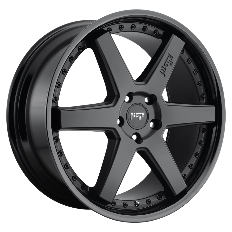 Niche 1PC M192 ALTAIR – 18X9.5 – 5X120 – 35 mm – GLOSS BLACK MATTE BLACK