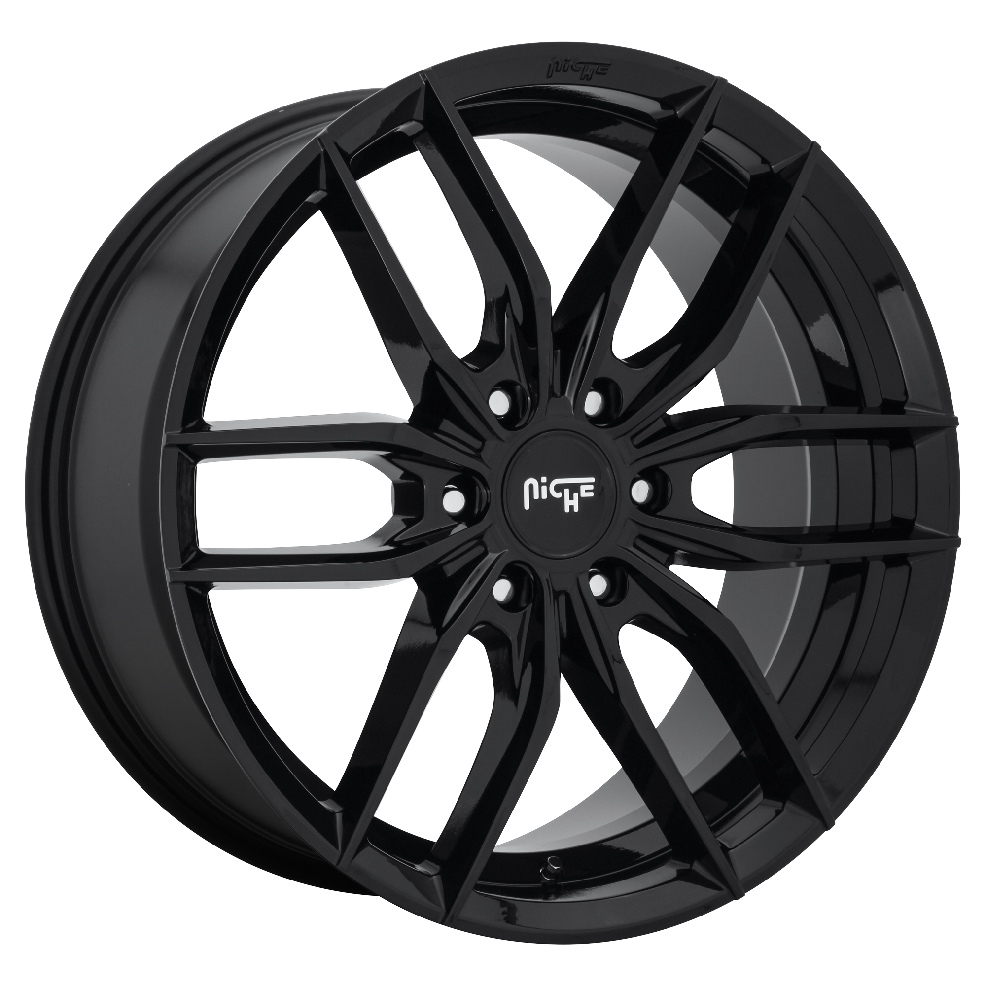 Niche 1PC M209 VOSSO – 20X9 – 6X132 – 35 mm – GLOSS BLACK
