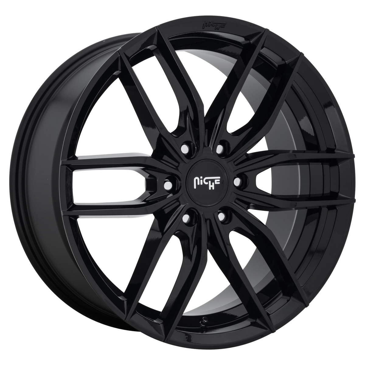 Niche 1PC M209 VOSSO – 22X9.5 – 6X135 – 30 mm – GLOSS BLACK