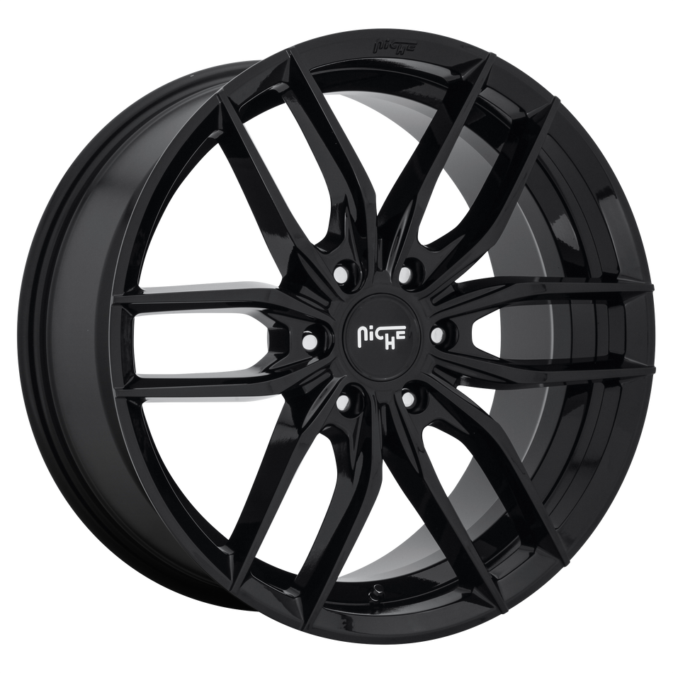 Niche 1PC M209 VOSSO – 22X9.5 – 6X135 – 30 mm – GLOSS BLACK