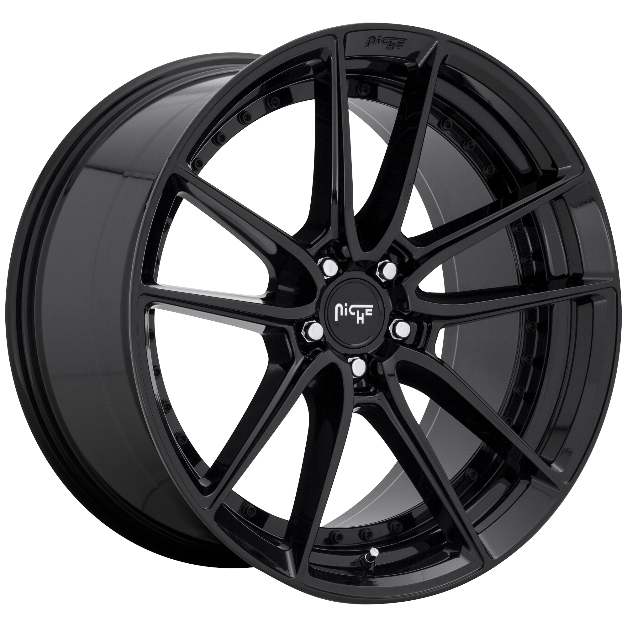 Niche 1PC M223 DFS – 18X8 – 5X120 – 40 mm – GLOSS BLACK