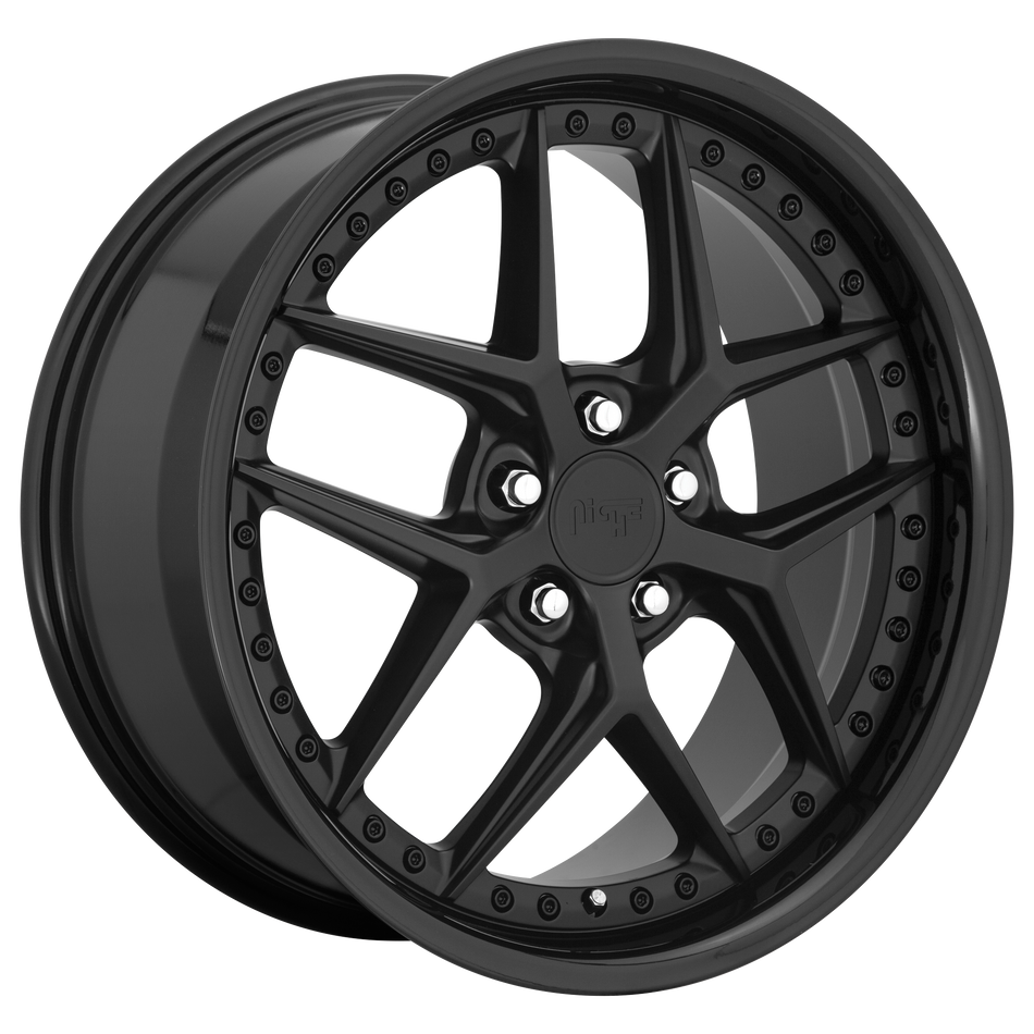 Niche 1PC M226 VICE – 20X10.5 – 5X115 – 20 mm – GLOSS BLACK MATTE BLACK