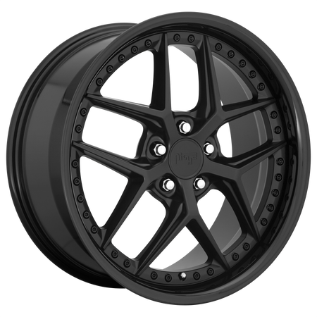 Niche 1PC M226 VICE – 20X10.5 – 5X114.3 – 40 mm – GLOSS BLACK MATTE BLACK