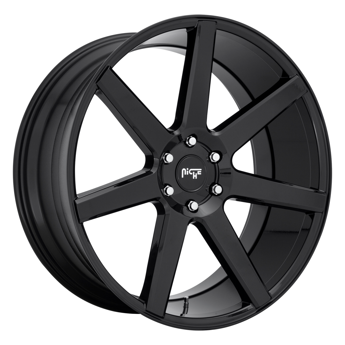 Niche 1PC M230 FUTURE – 22X9.5 – 6X139.7 – 19 mm – GLOSS BLACK