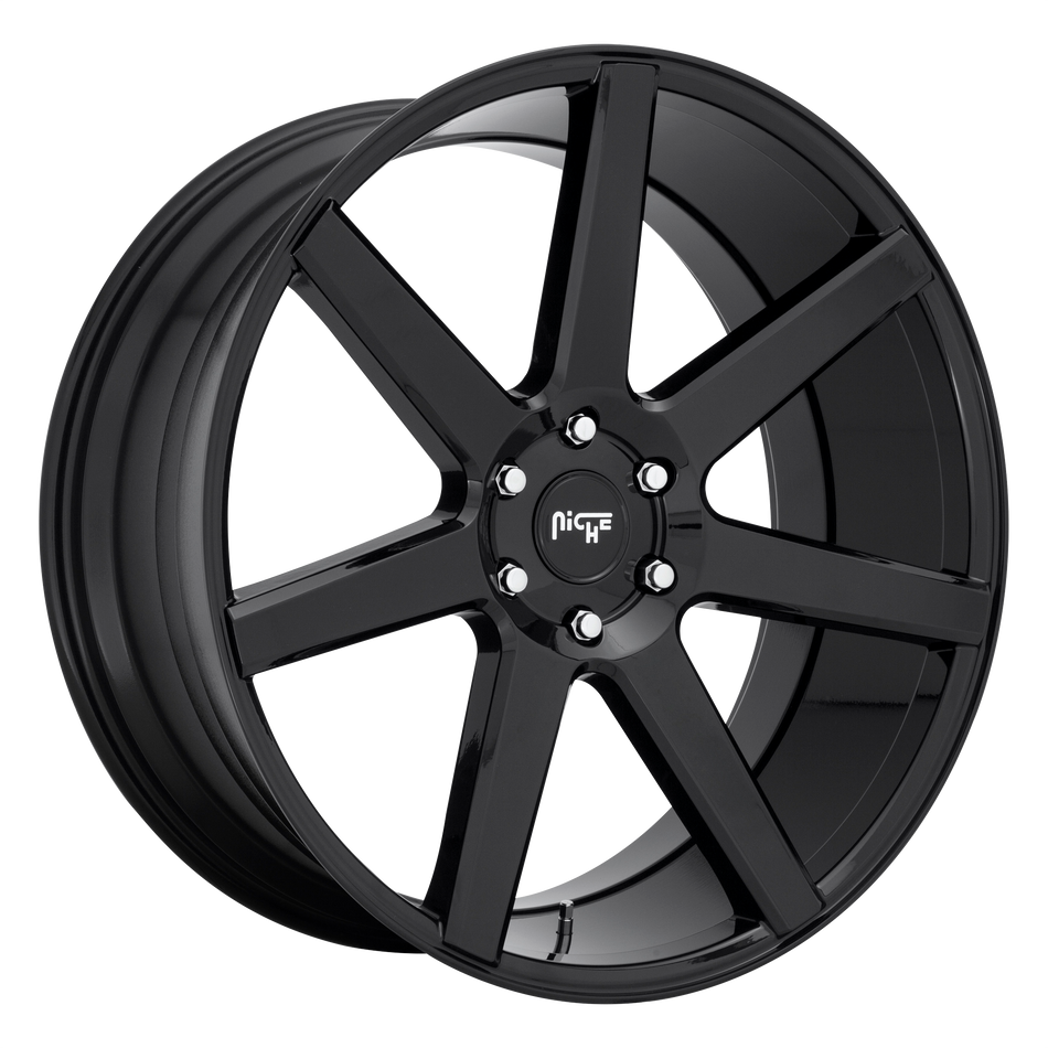 Niche 1PC M230 FUTURE – 24X10 – 6X139.7 – 20 mm – GLOSS BLACK