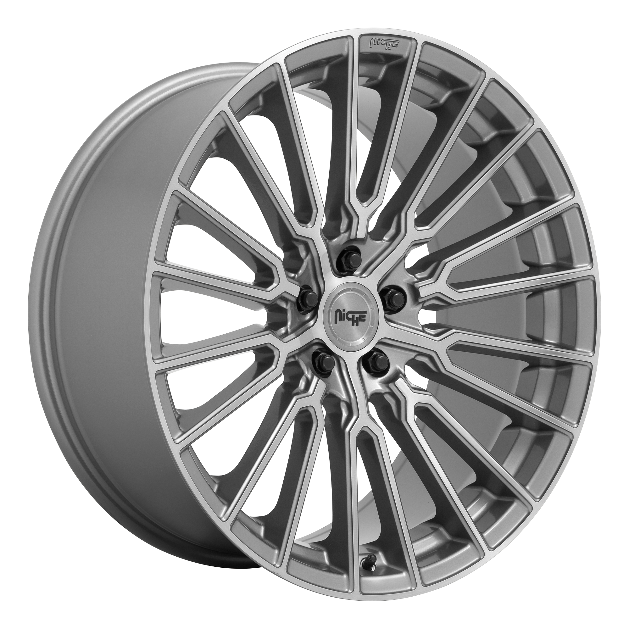 Niche 1PC M251 PREMIO – 20X10.5 – 5X112 – 40 mm – PLATINUM BRUSHED