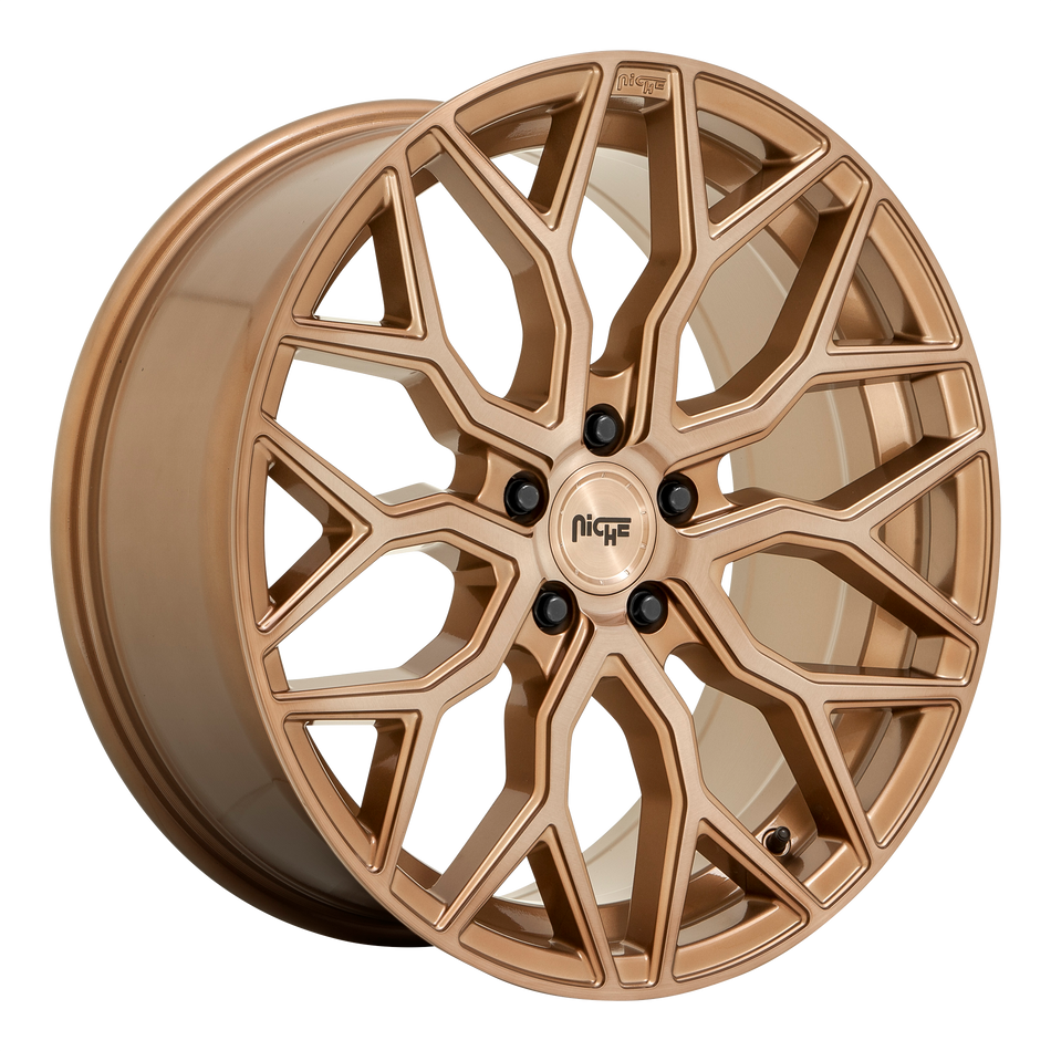 Niche 1PC M263 MAZZANTI – 20X10.5 – 5X114.3 – 40 mm – BRONZE BRUSHED