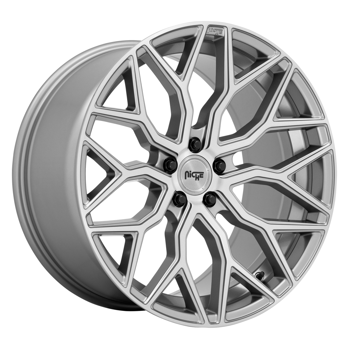 Niche 1PC M265 MAZZANTI – 20X10.5 – 5X112 – 40 mm – ANTHRACITE BRUSHED