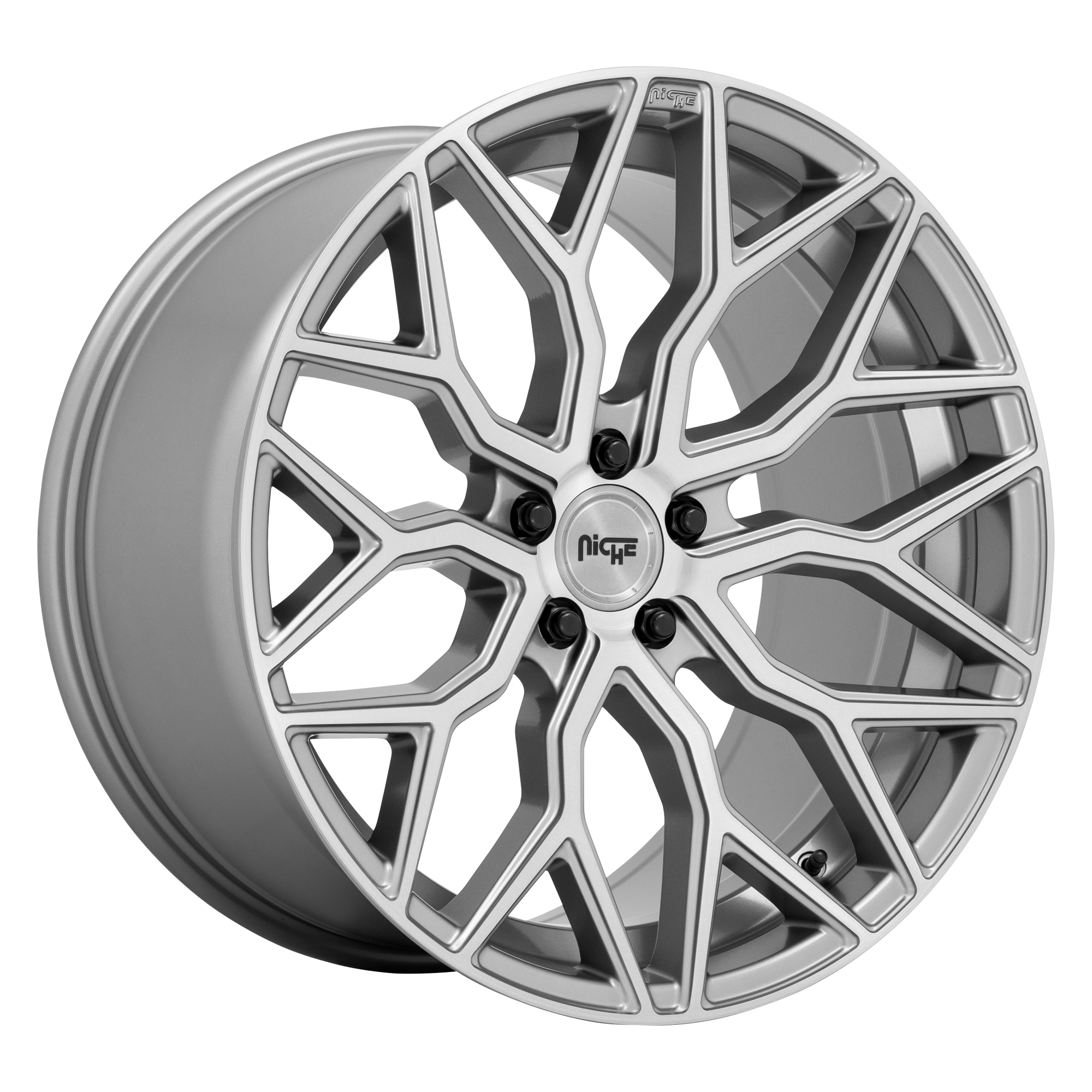 Niche 1PC M265 MAZZANTI – 20X10.5 – 5X112 – 40 mm – ANTHRACITE BRUSHED