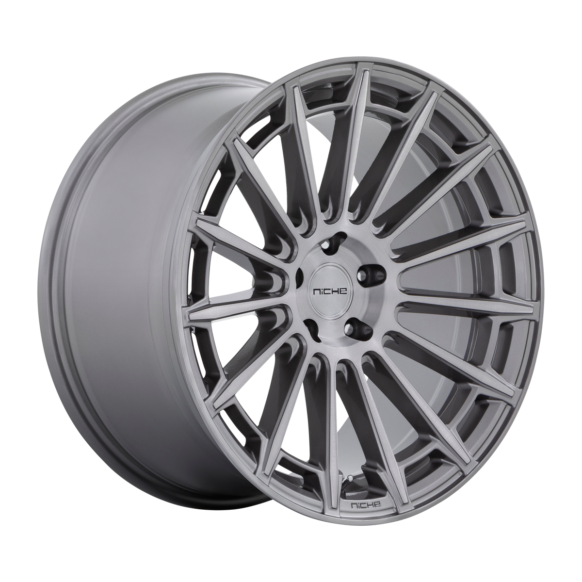 Niche 1PC M276 AMALFI – 20X9 – 5X112 – 38 mm – PLATINUM