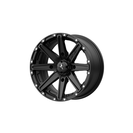 MSA Offroad Wheels M33 CLUTCH UTV – 12X7 – 4X110 – 10 mm – SATIN BLACK