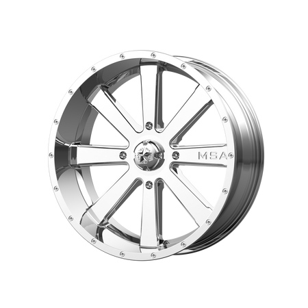 MSA Offroad Wheels M34 FLASH UTV – 24X7 – 4X137 – 0 mm – CHROME