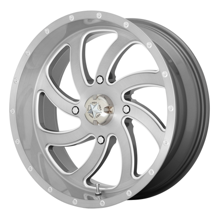 MSA Offroad Wheels M36 SWITCH UTV – 20X7 – 4X137 – 0 mm – BRUSHED TITANIUM