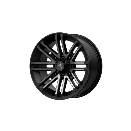 MSA Offroad Wheels M40 ROGUE UTV – 14X7 – 4X156 – 10 mm – SATIN BLACK W/ TITANIUM TINT