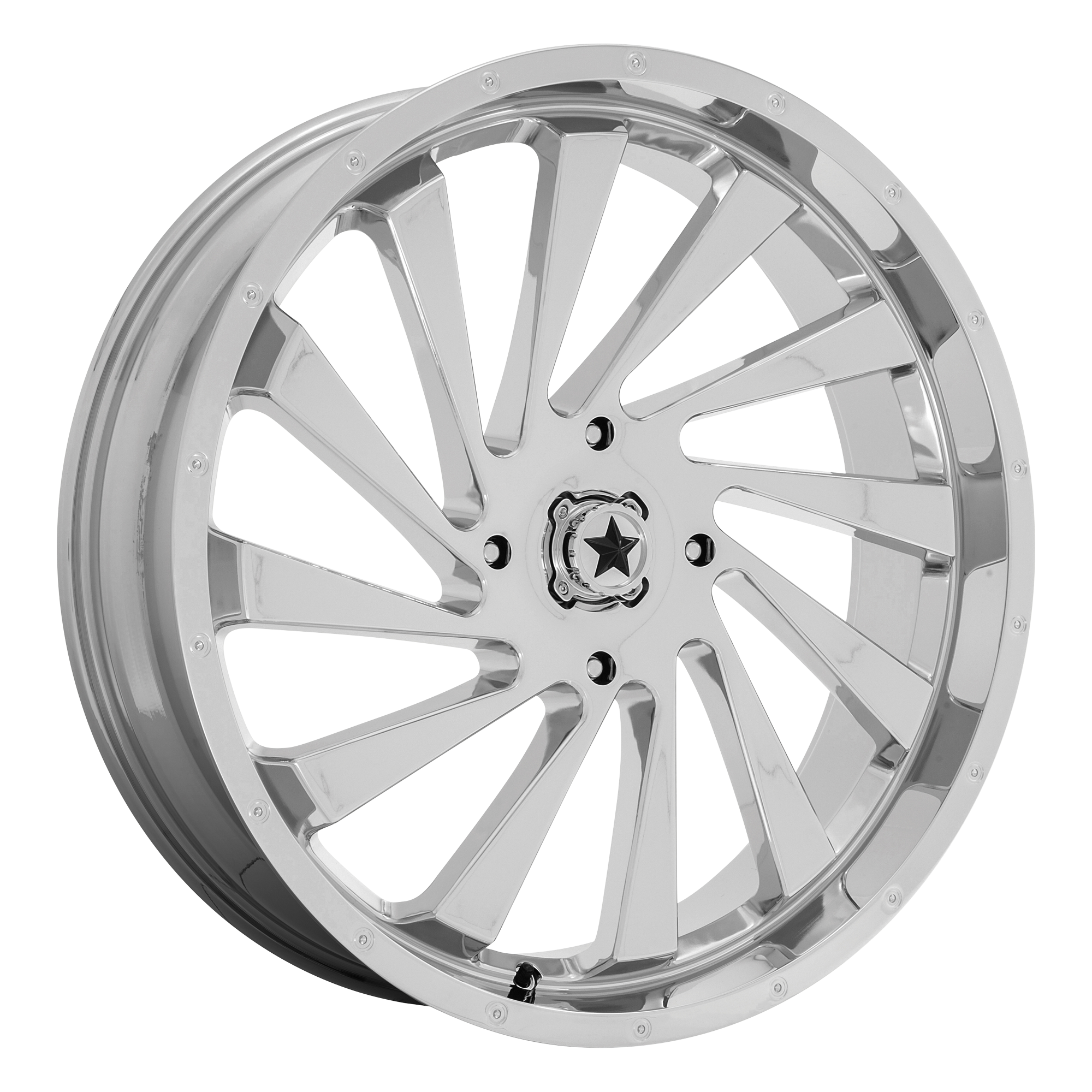 MSA Offroad Wheels M46 BLADE UTV – 24X7 – 4X137 – 0 mm – CHROME