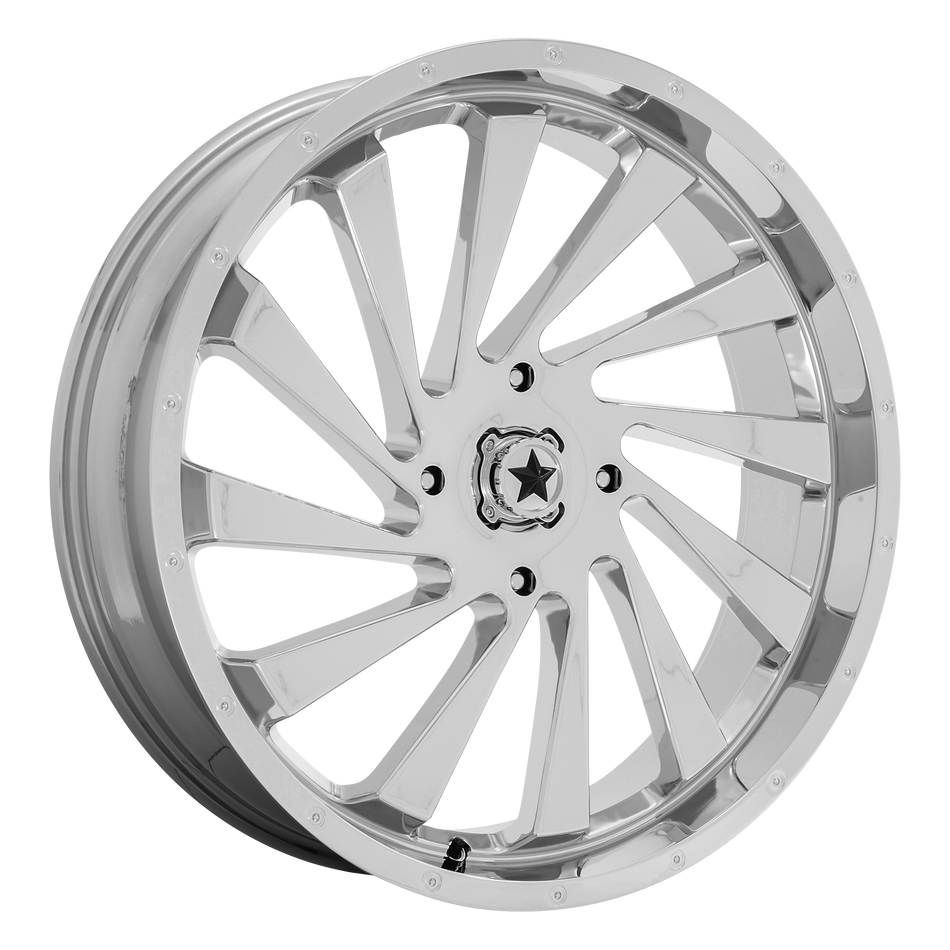 MSA Offroad Wheels M46 BLADE UTV – 24X7 – 4X137 – 0 mm – CHROME