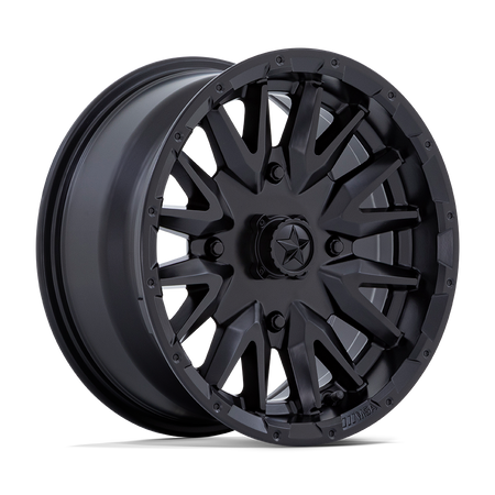 MSA Offroad Wheels M49 CREED UTV – 16X7 – 4X137 – 10 mm – MATTE BLACK