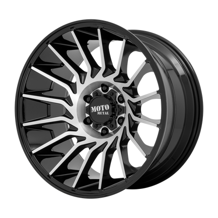 Moto Metal MO807 – 22X12 – 5X127 – -44 mm – GLOSS BLACK MACHINED