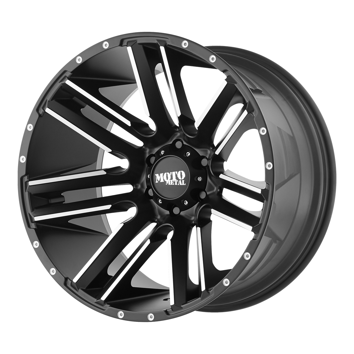 Moto Metal MO978 RAZOR – 18X9 – 6X135 – 18 mm – SATIN BLACK MACHINED