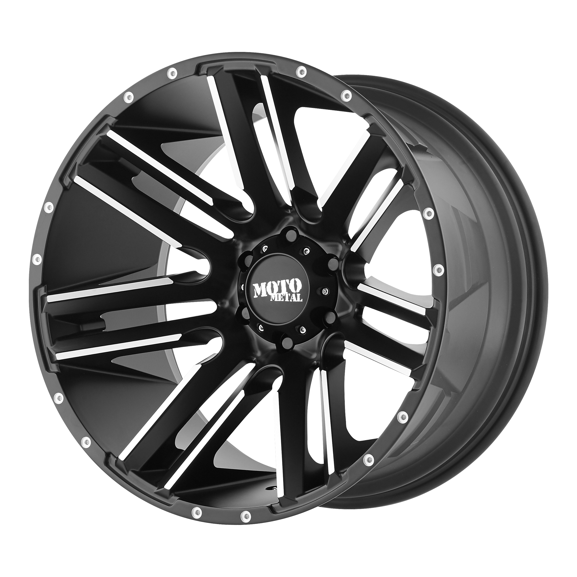 Moto Metal MO978 RAZOR – 18X9 – 6X135 – 18 mm – SATIN BLACK MACHINED