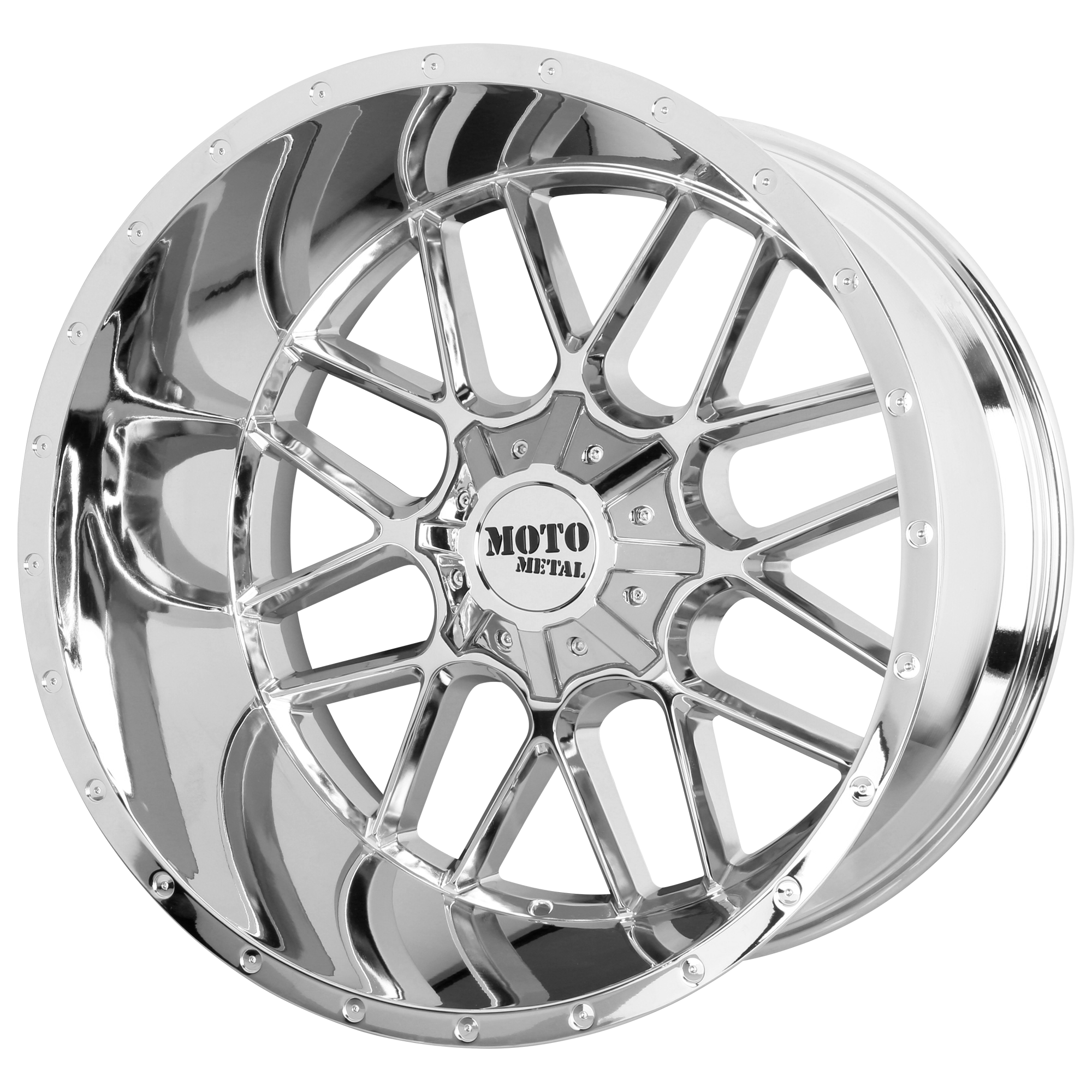 Moto Metal MO986 SIEGE – 20X12 – 6X135/6X139.7 – -44 mm – CHROME