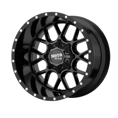 Moto Metal MO986 SIEGE – 20X10 – 5X127/5X139.7 – -18 mm – GLOSS BLACK
