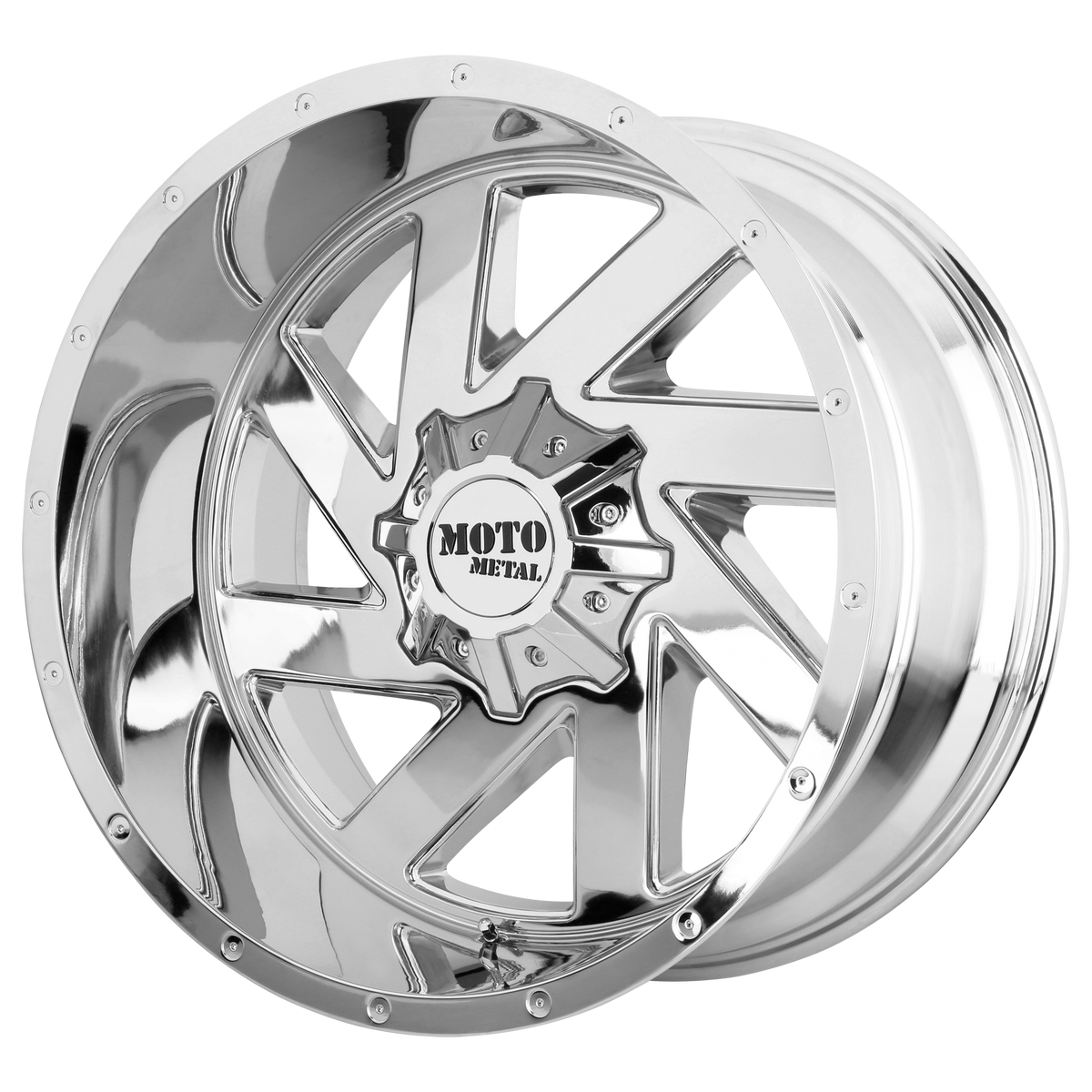 Moto Metal MO988 MELEE – 20X9 – 5X127/5X139.7 – 18 mm – CHROME