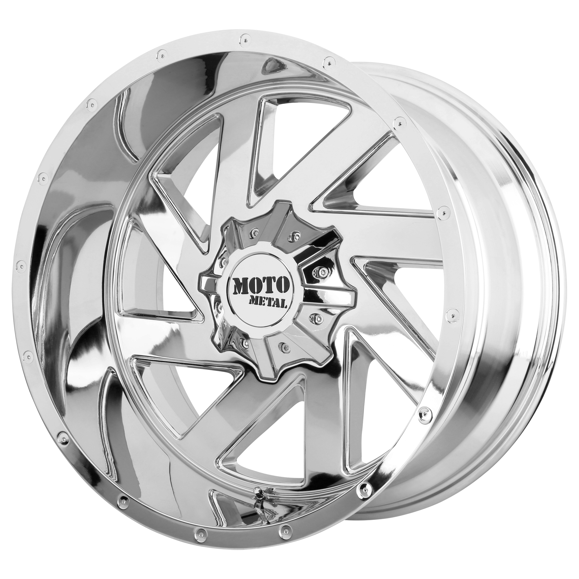 Moto Metal MO988 MELEE – 20X9 – 5X127/5X139.7 – 18 mm – CHROME