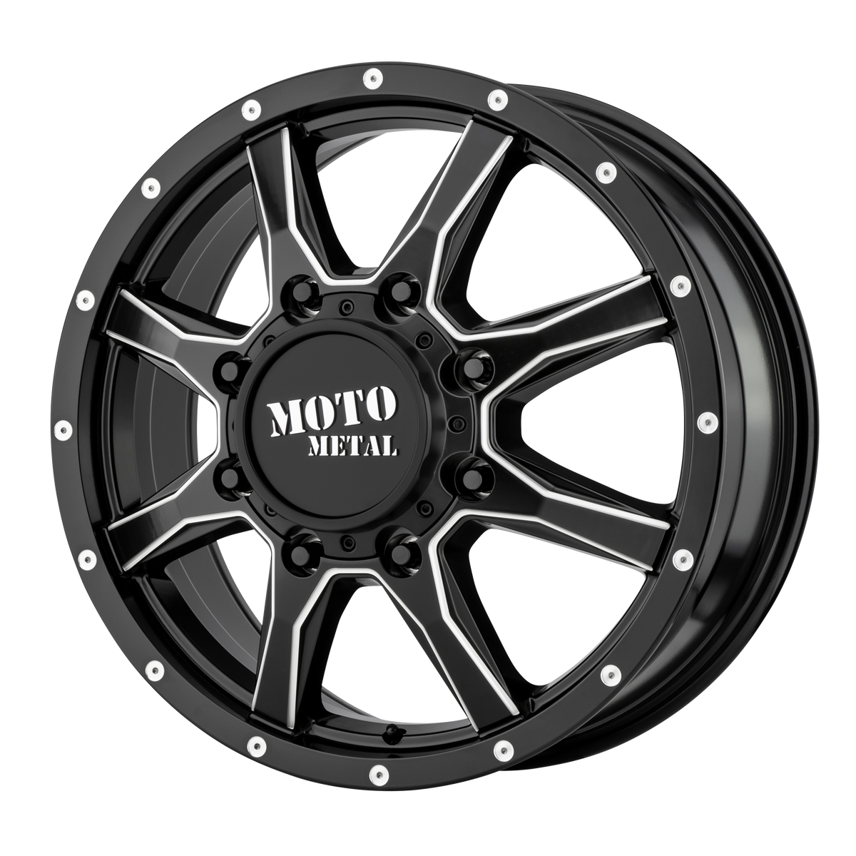 Moto Metal MO995 – 20X8.25 – 8X165.1 – 127 mm – SATIN BLACK MILLED