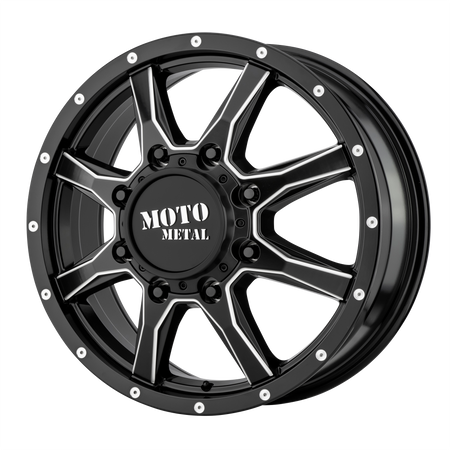 Moto Metal MO995 – 20X8.25 – 8X165.1 – 127 mm – SATIN BLACK MILLED