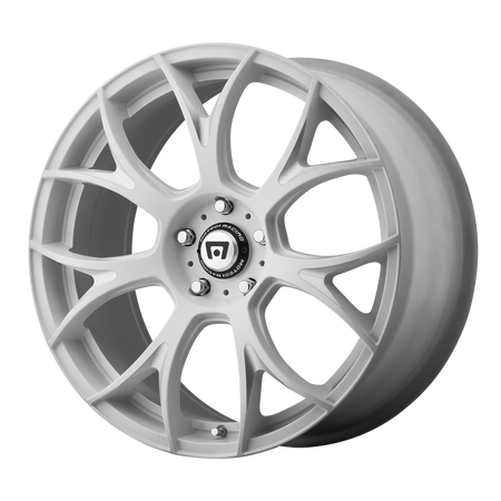 Motegi MR126 – 20X10 – BLANK – 32 mm – MATTE WHITE W/ MILLED ACCENTS
