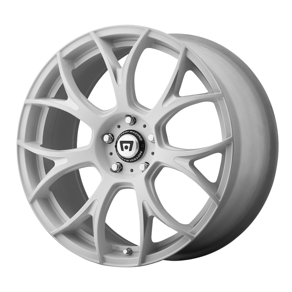 Motegi MR126 – 20X10 – BLANK – 32 mm – MATTE WHITE W/ MILLED ACCENTS