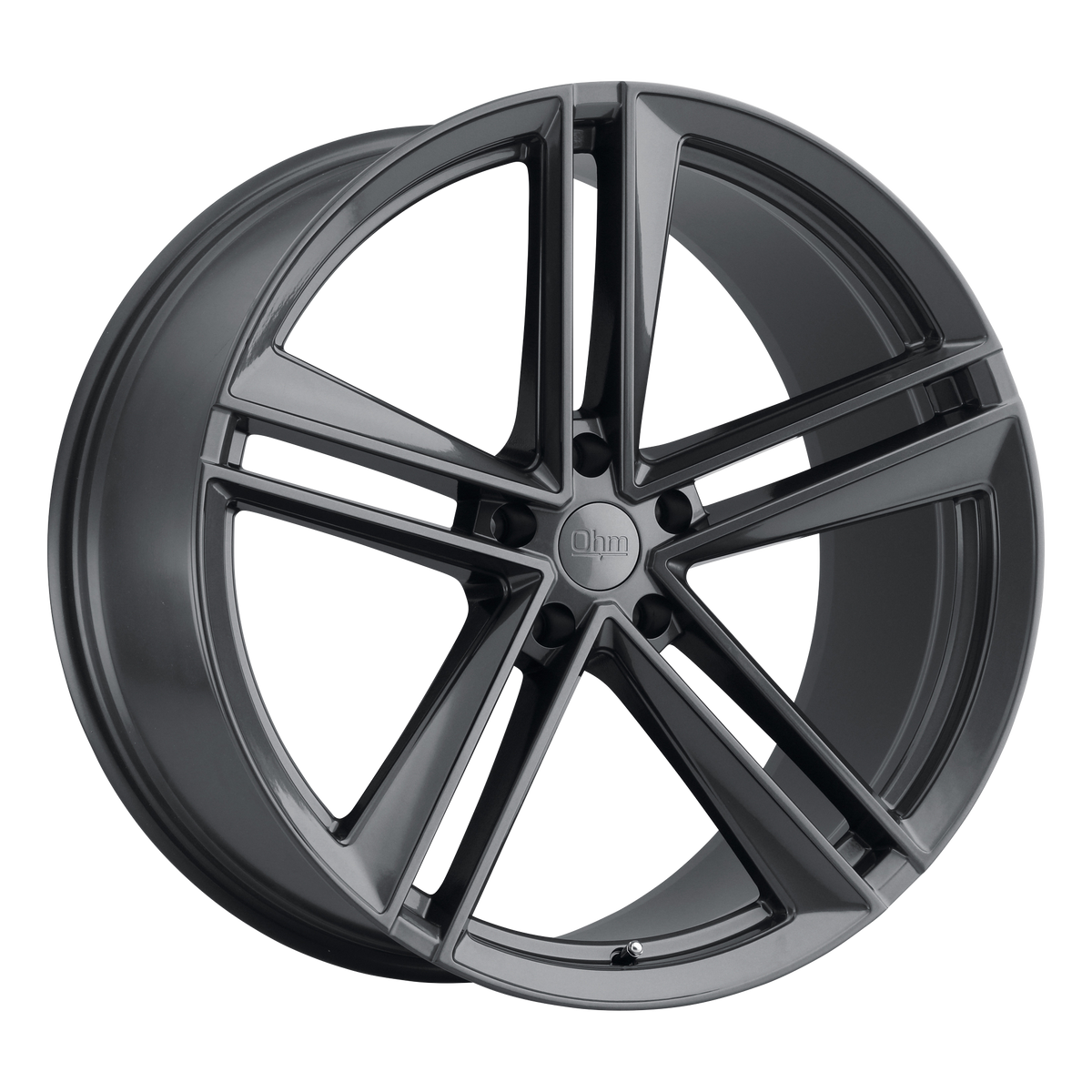 OHM LIGHTNING – 22X9 – 5X120 – 25 mm – GLOSS GUNMETAL