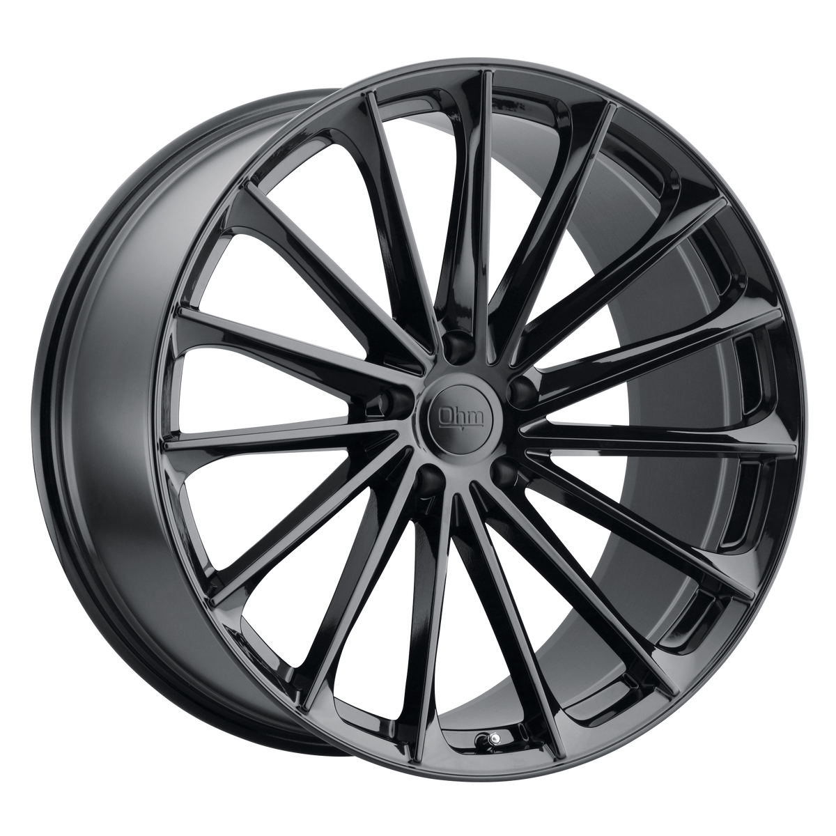OHM PROTON – 22X9 – 5X120 – 25 mm – GLOSS BLACK