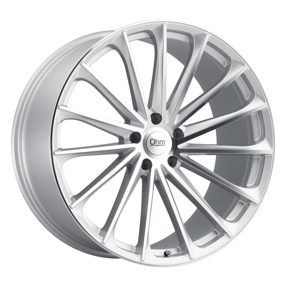 OHM PROTON – 21X10.5 – 5X120 – 30 mm – SILVER W/ MIRROR FACE