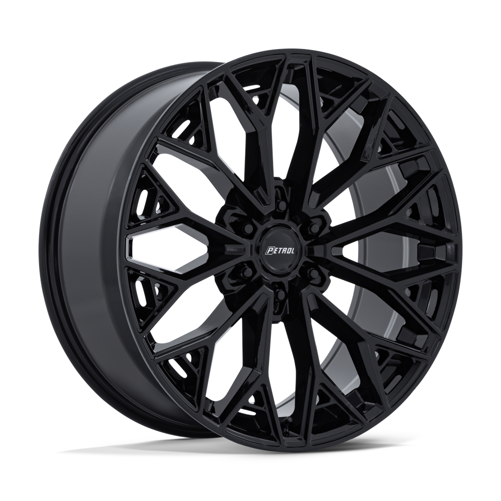Petrol PE006 P5E – 20X9.5 – 6X139.7 – 25 mm – GLOSS BLACK